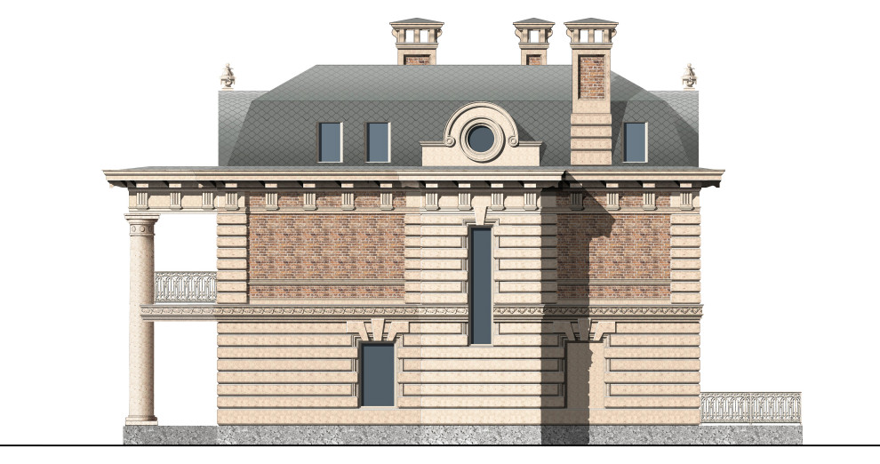 Обложка проекта: Коттедж в ДНП "Серебряный ручей"