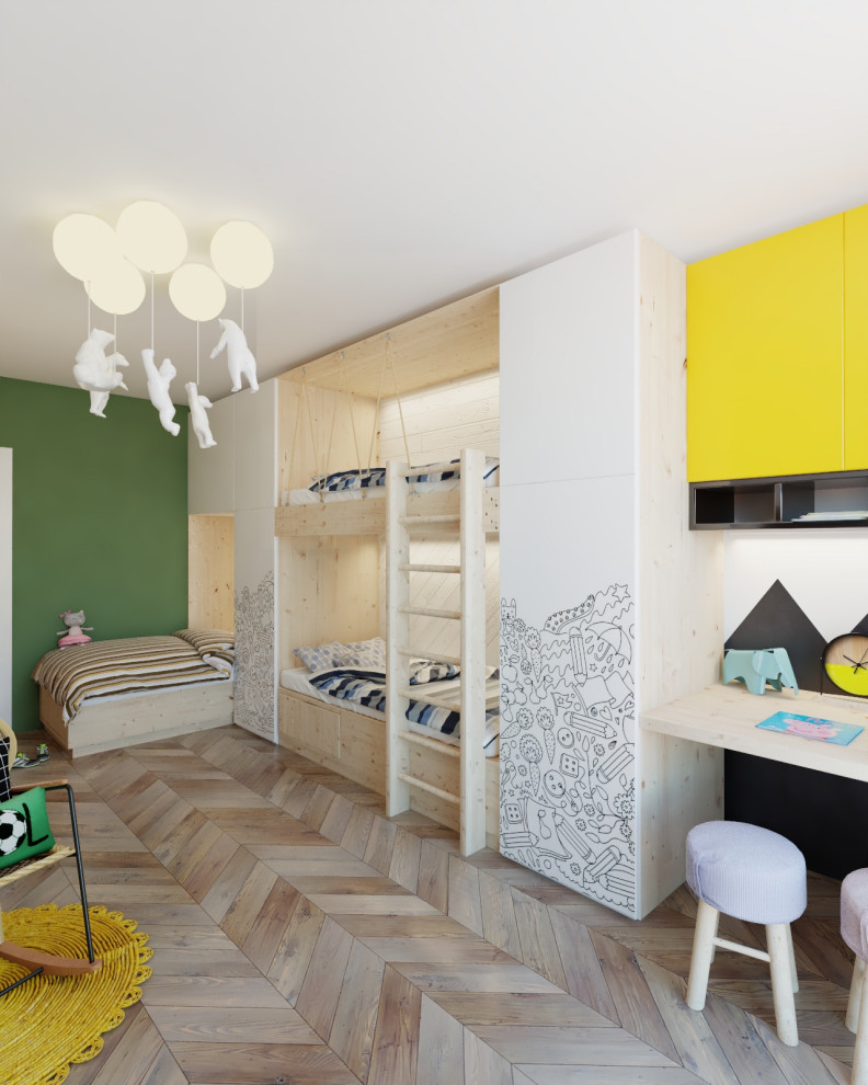 Цветная Скандинавия для большой семьи