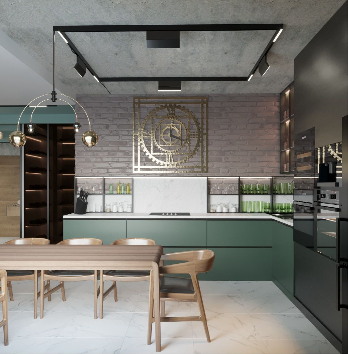 Обложка проекта: Квартира в немного смешанном Лофте.