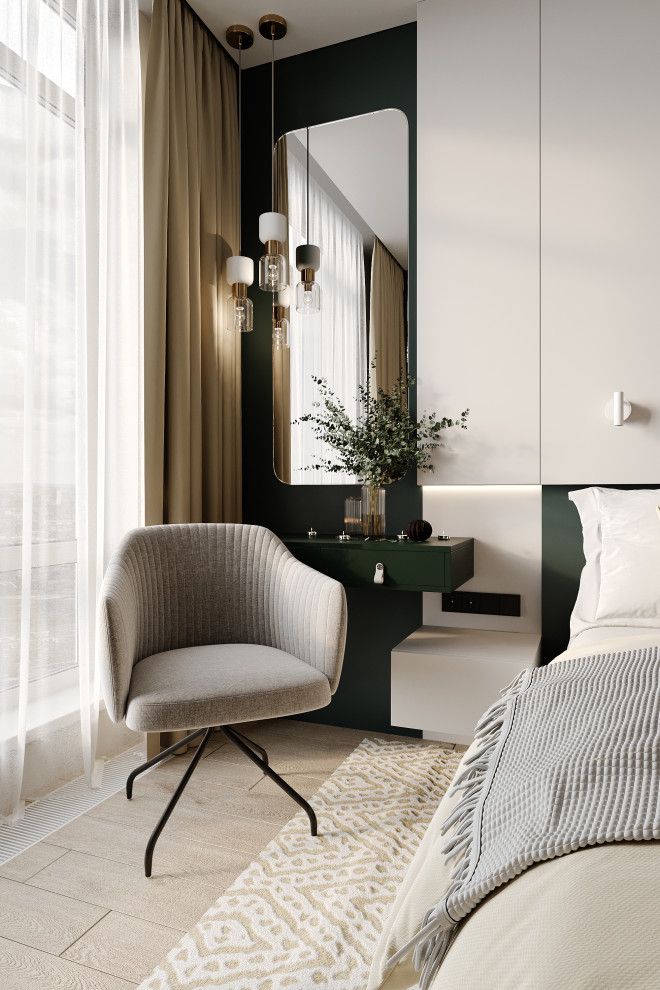 Обложка проекта: ЖК Голландия. Акцентный зеленый