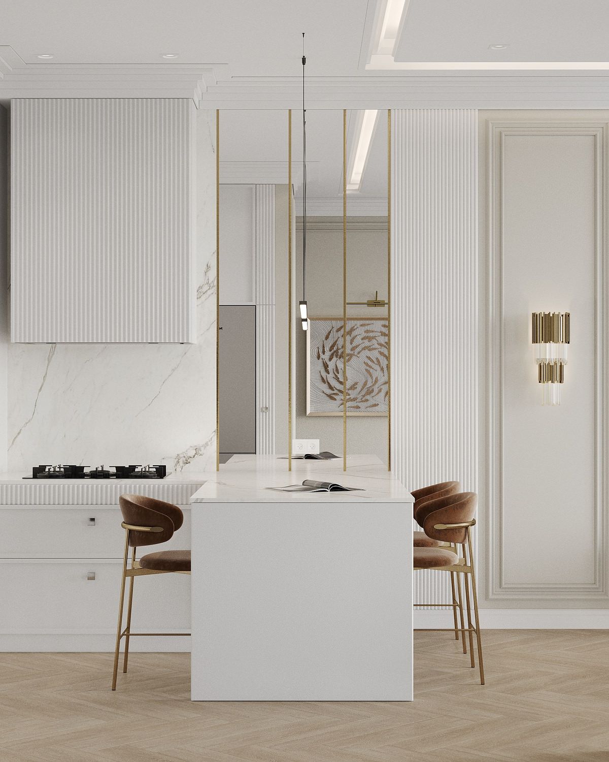 Дизайн-проект двухкомнатной квартиры для семейной пары