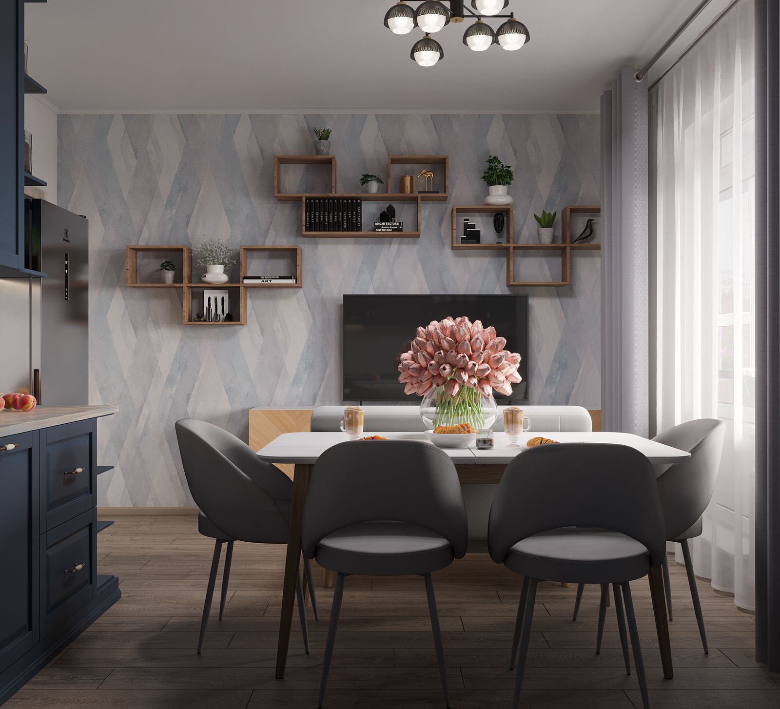 Двухкомнатная квартира в ЖК Континенты