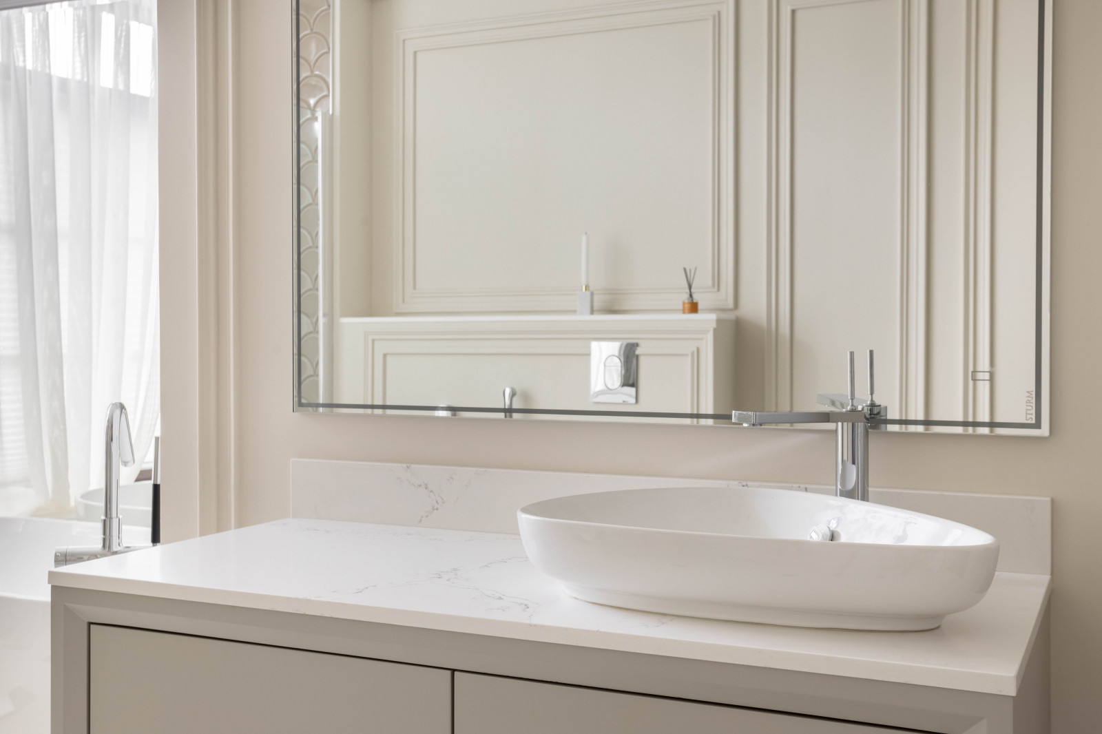 Teltos Alabaster. Песочное. Ванная