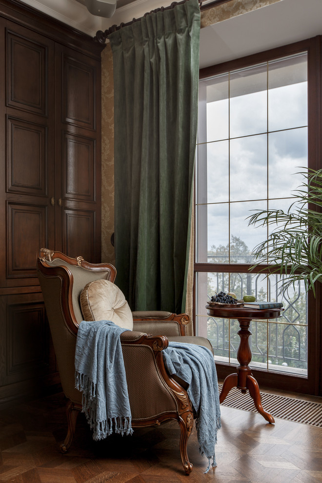 Квартира в английском стиле с колониальными акцентами