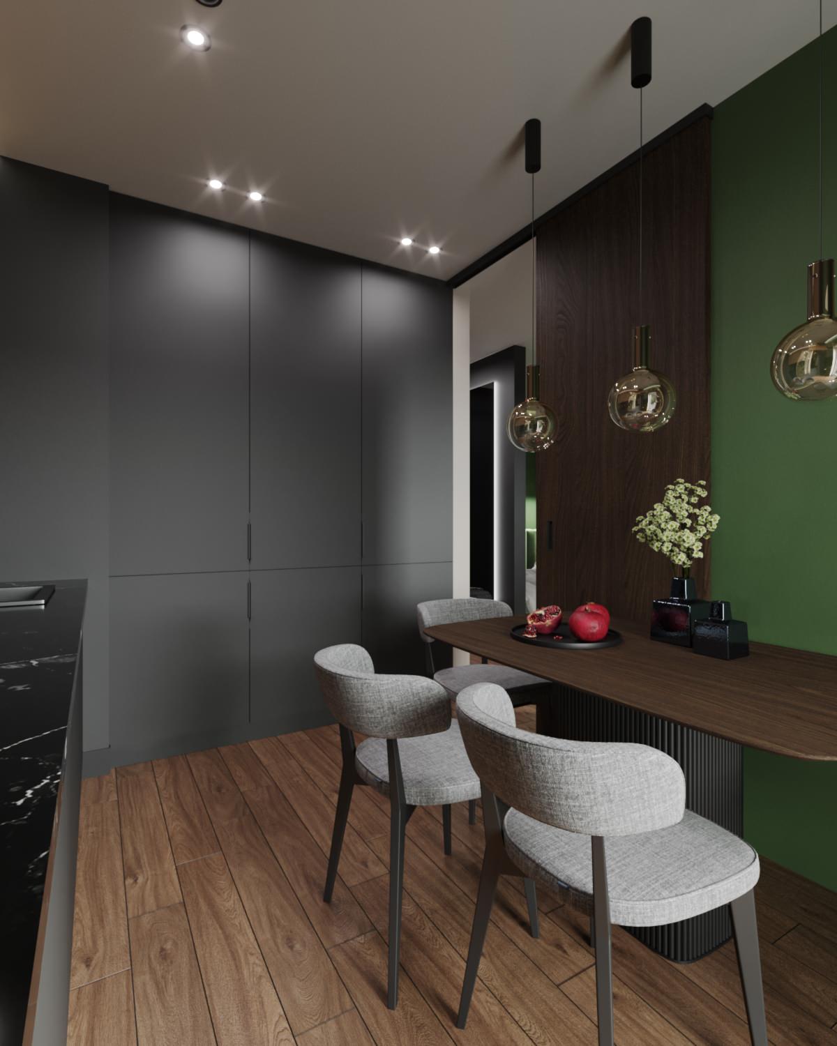 Однокомнатная квартира со сложной планировкой