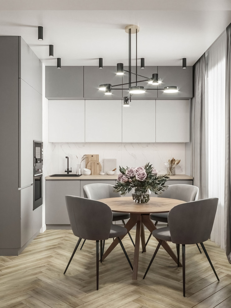 современные кухни/гостиные