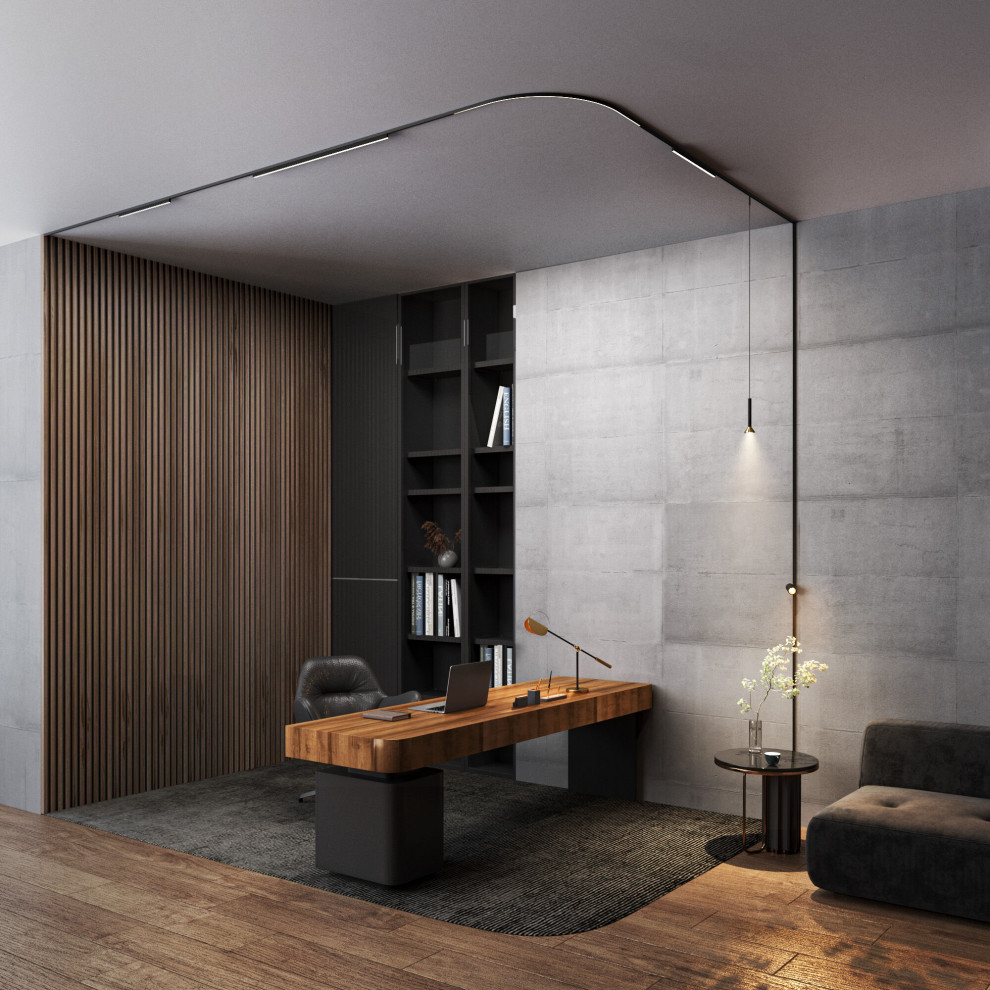 Mini Magnetic Трековый светильник 3W 3000K черный/латунь