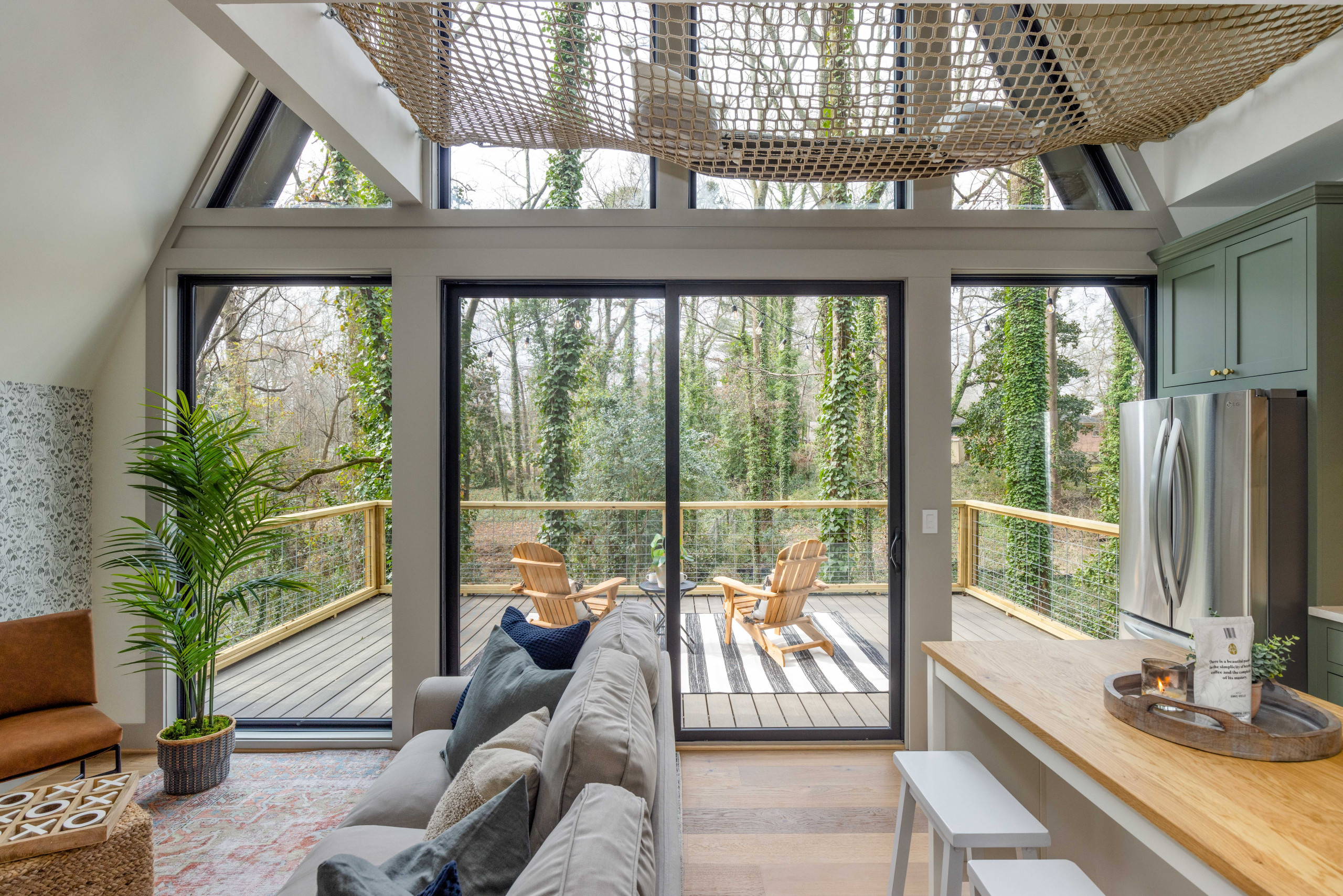 Houzz США: Хижина в лесу Южной Каролины