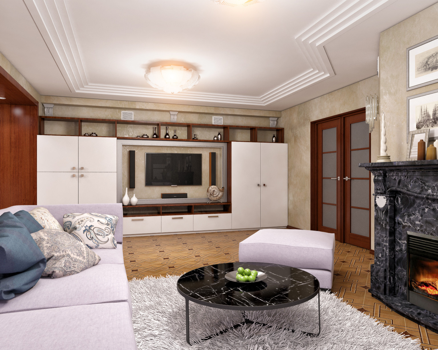 Обложка проекта: Проект квартиры 160 кв.м. в С.-Петербурге