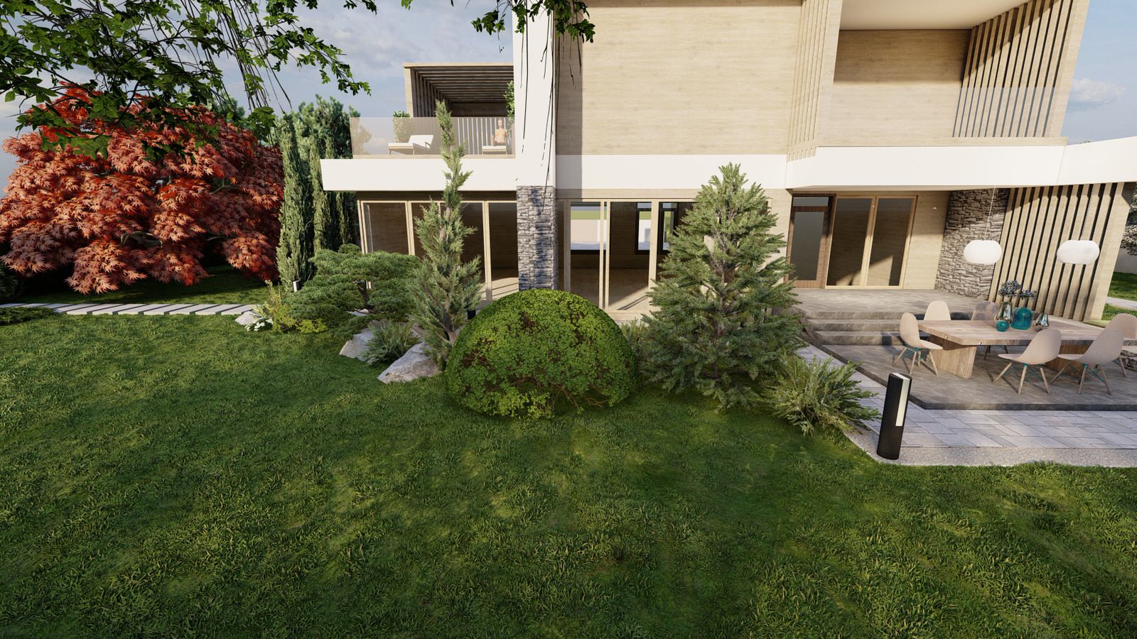 Сад "Многоликий". КП Райт Вилладж