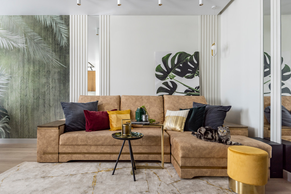 Дизайнерские потолок по проекту Елены Глининой