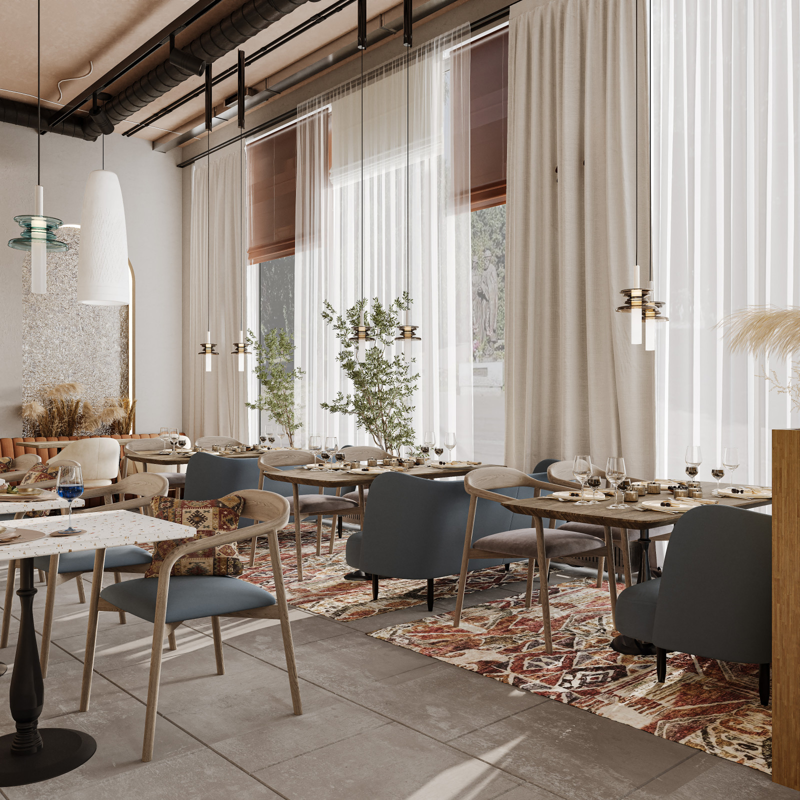 Интерьер ресторана