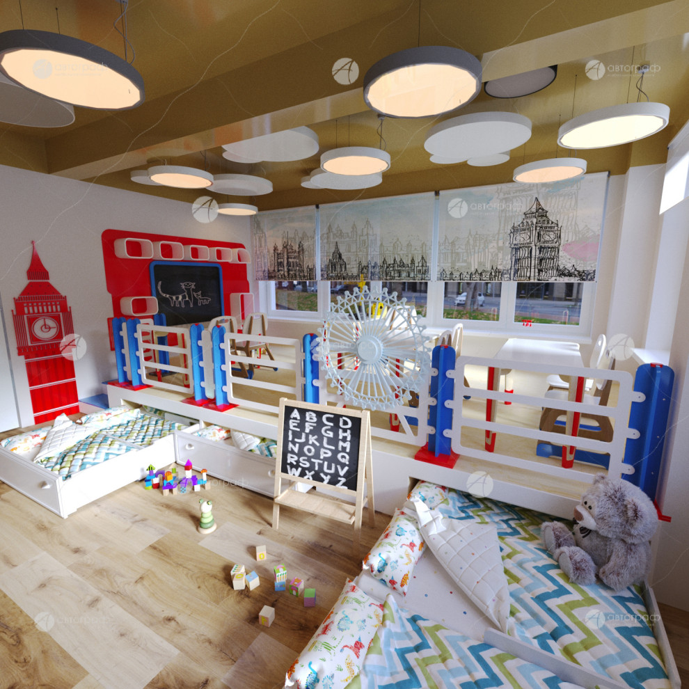 Дизайн-проект детского сада "Испания"