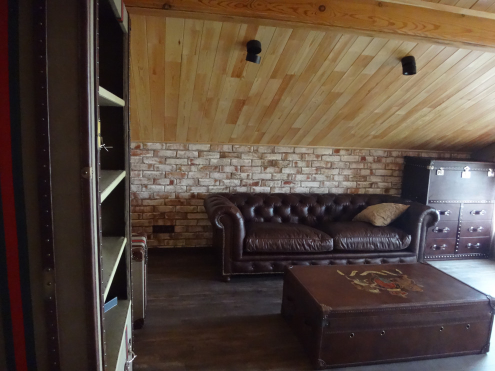 Частный дом из клееного бруса 500 кв.м.  д.Мостовское.