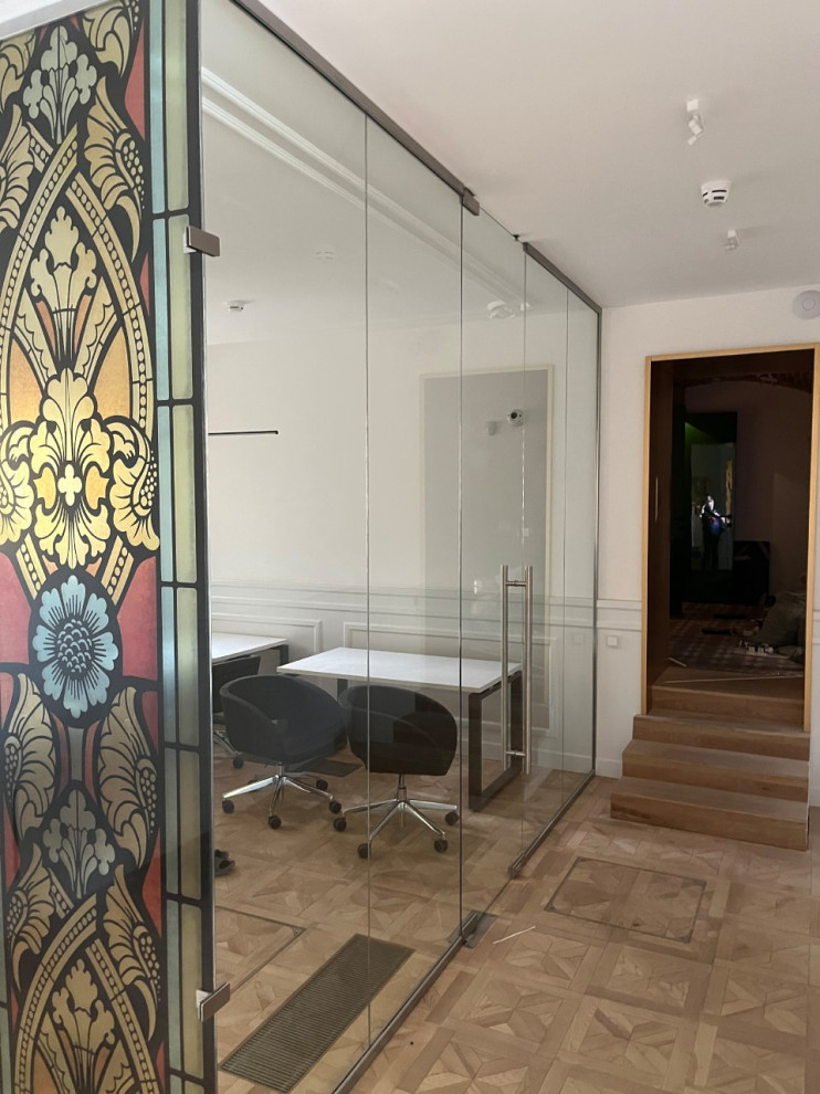 Стеклянные перегородки в офис