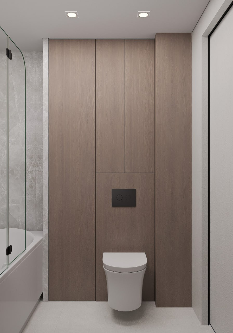 Однокомнатная квартира в стиле минимализм