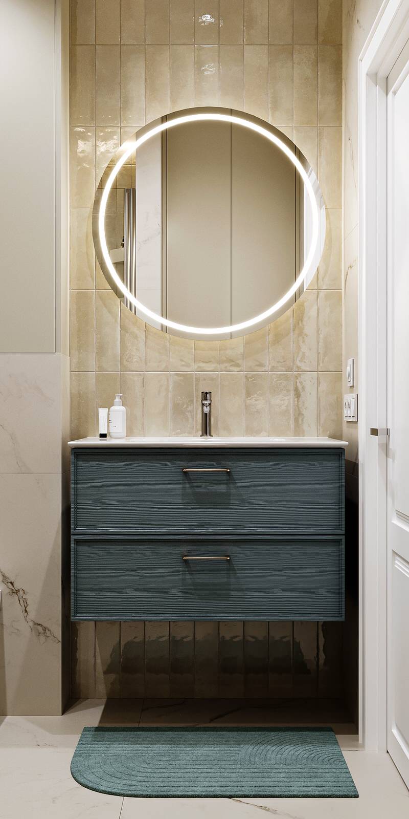 Интерьер квартиры в ЖК "Все свои"