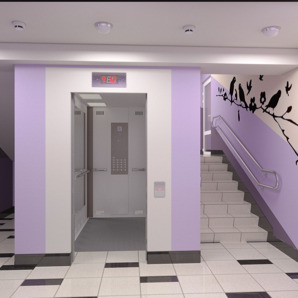 Дизайн интерьера подъездов. г. Самара