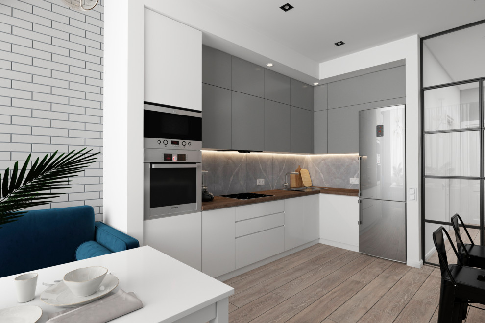 Дизайн 3-х комнатной квартиры в ЖК "Аврора-парк", г.Краснодар