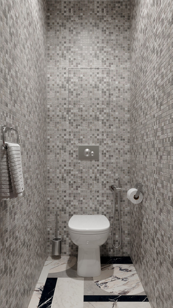 Эскизный проект прихожей и гостевого санузла