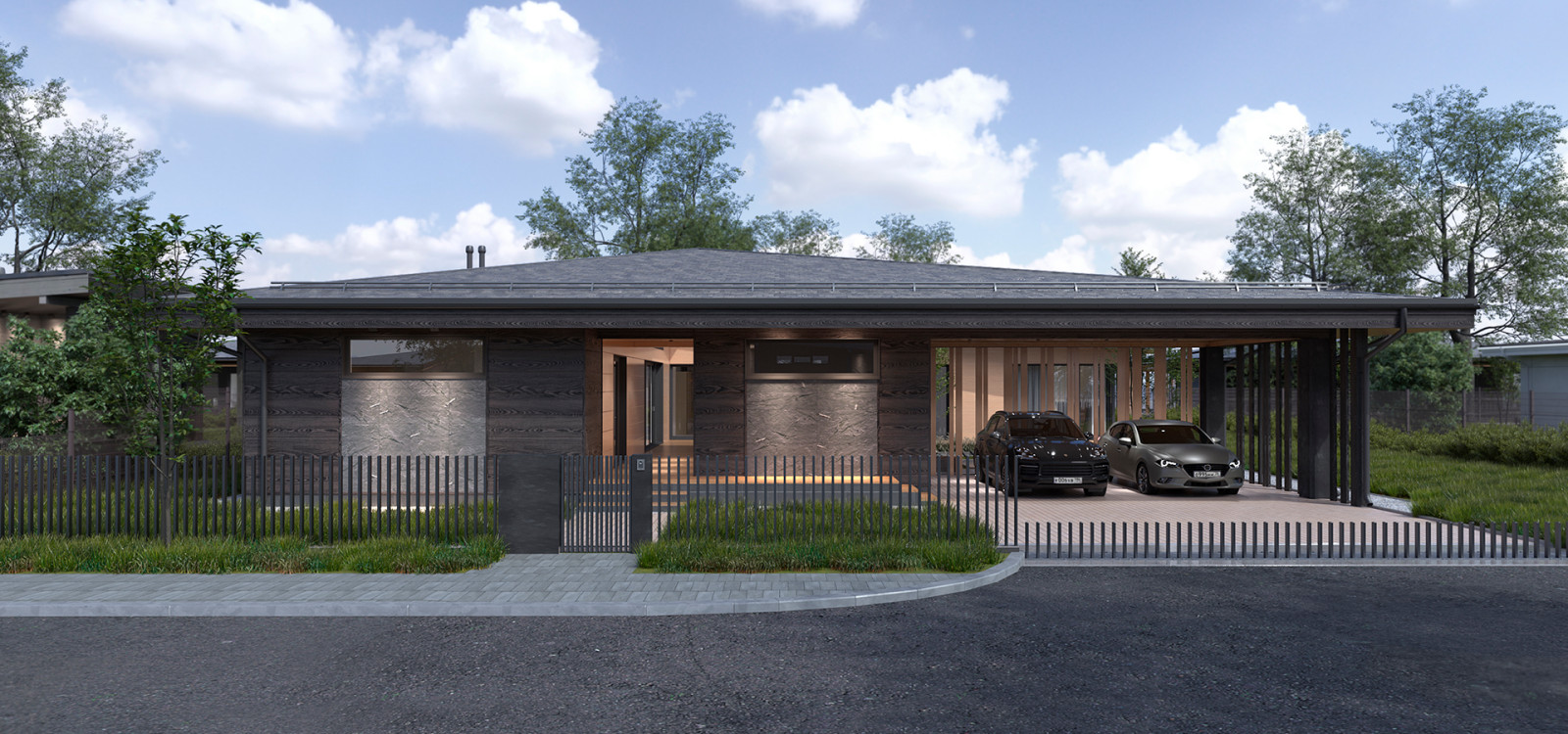 Дом в Скандинавском стиле