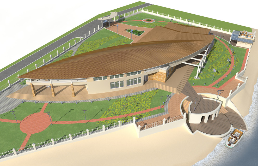 Дом на берегу Волги