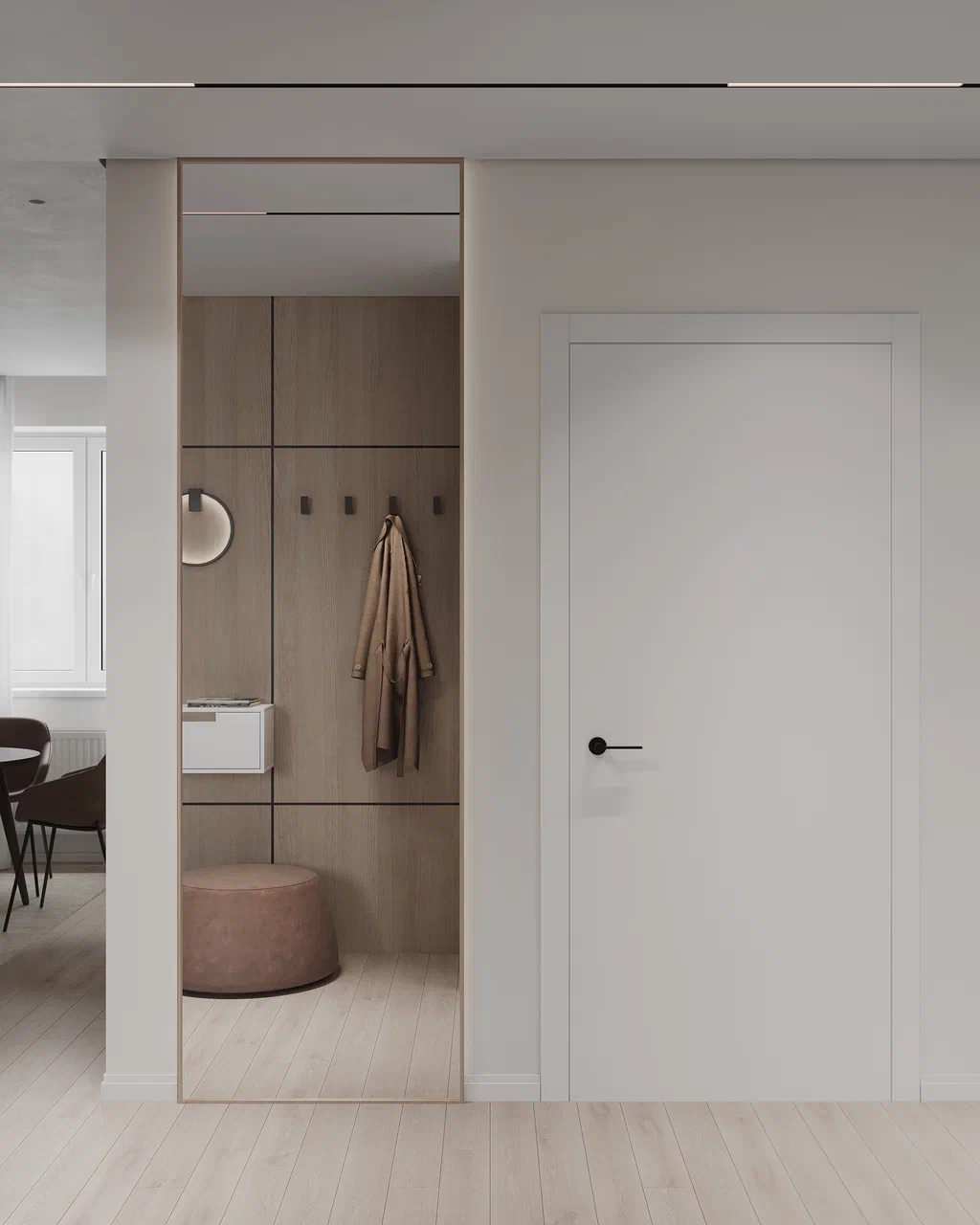 Дизайн-проект двухкомнатной квартиры для семейной пары