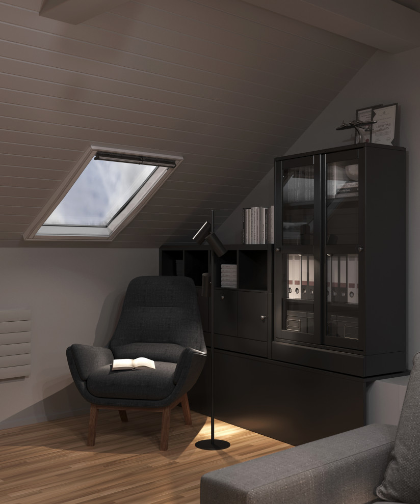 Мансарда в европе