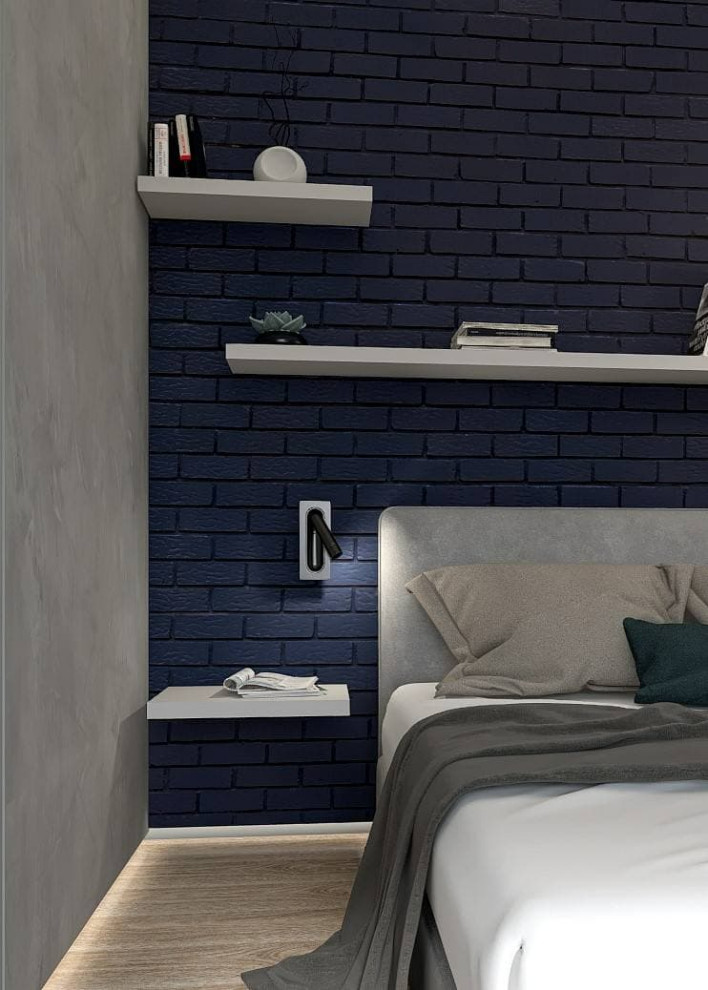 Светлая однокомнатная квартира с элементами лофт