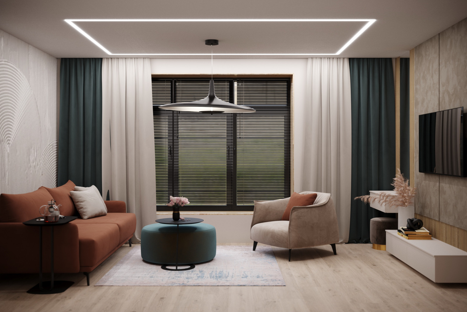 одноэтажный дом 120м2