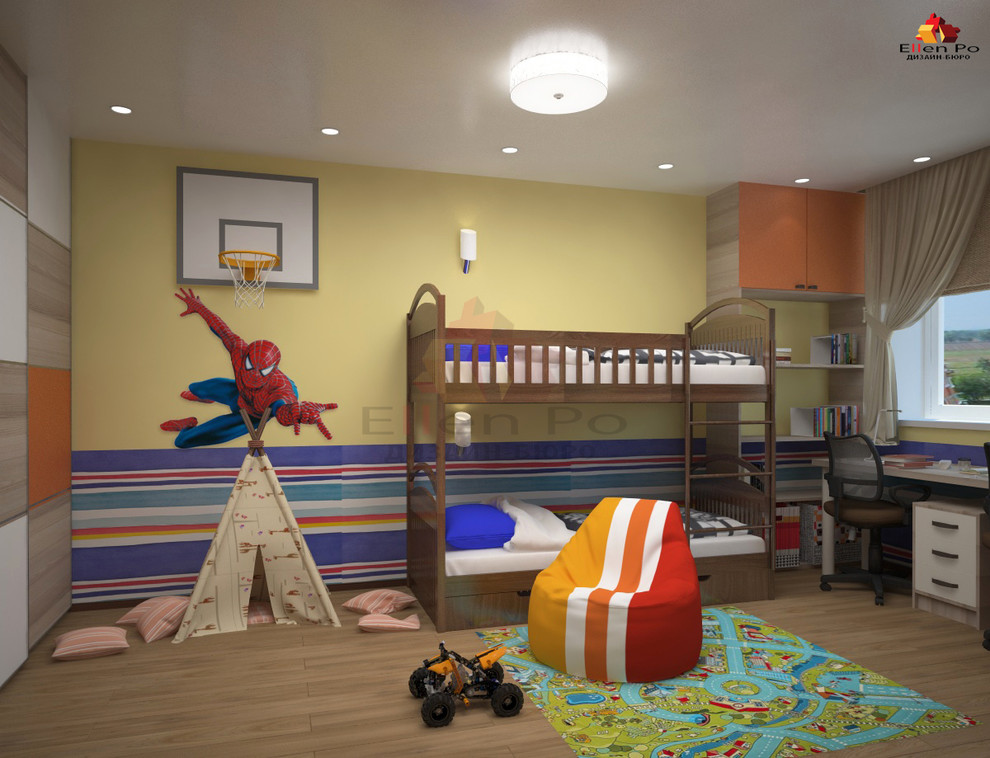 Обложка проекта: Дизайн трех-комнатной квартиры с элементами лофт и восточной культуры.