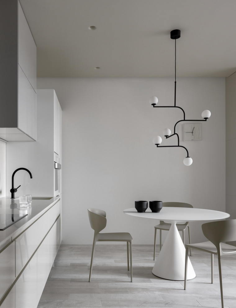 Houzz тур: Монохромная квартира для отдыха и вечеринок