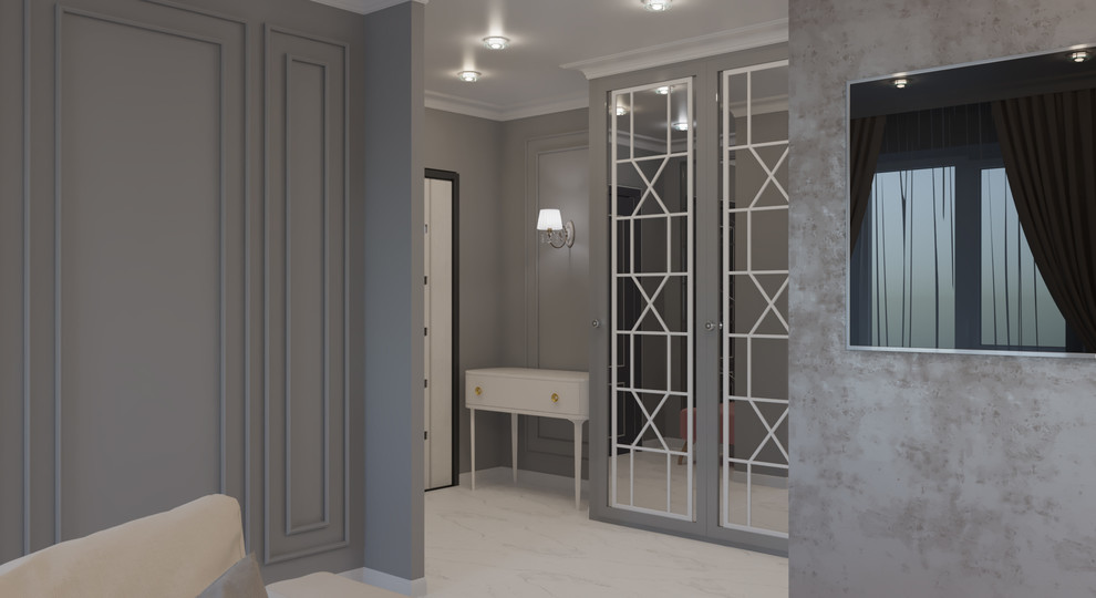 Интерьер в серых тонах