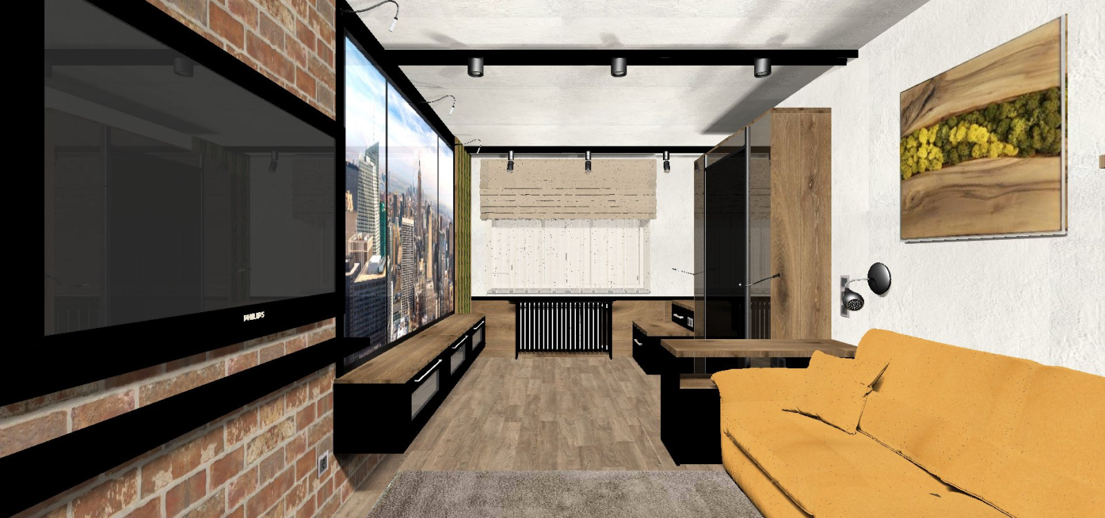 Современность и немного лофта