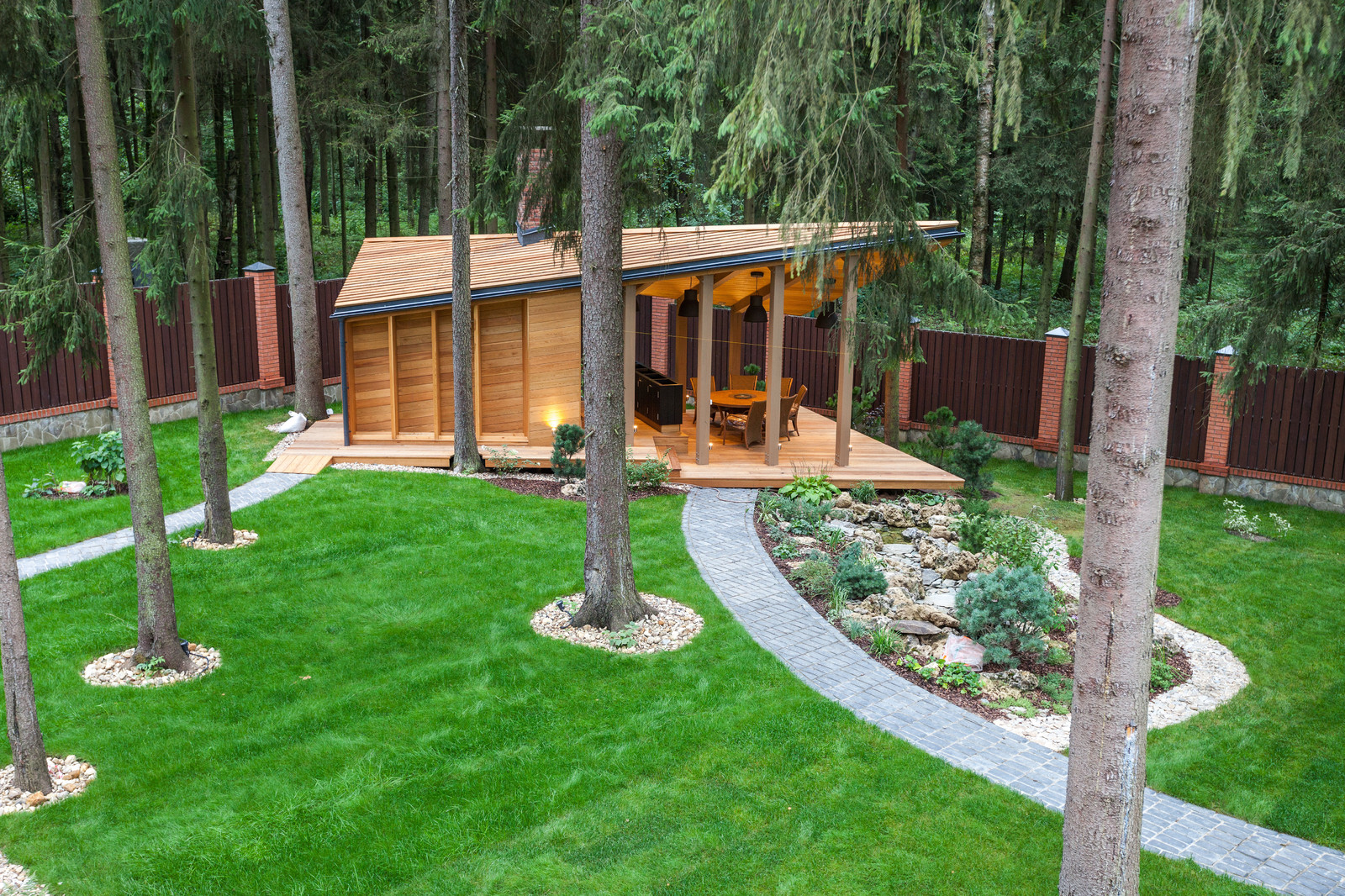 Летняя кухня в КП Ирбис