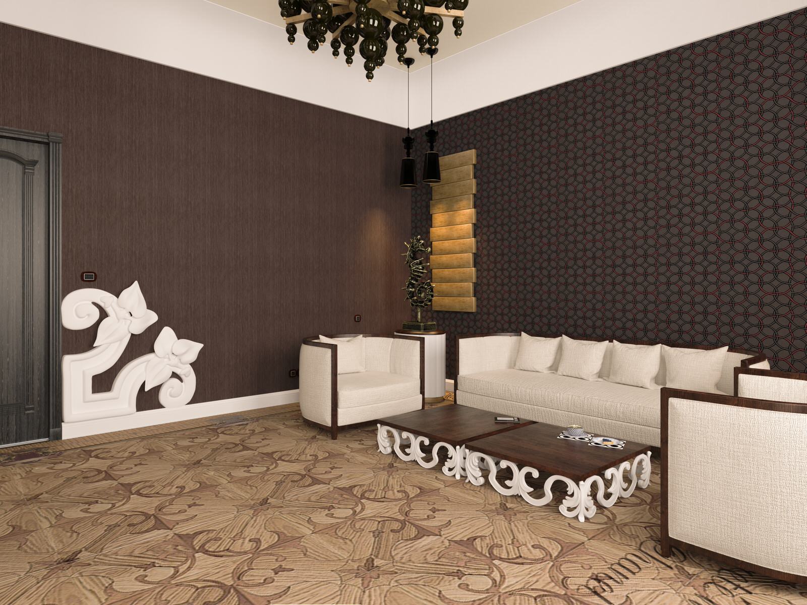 Интерьер столовой в стиле Арт-Дэко