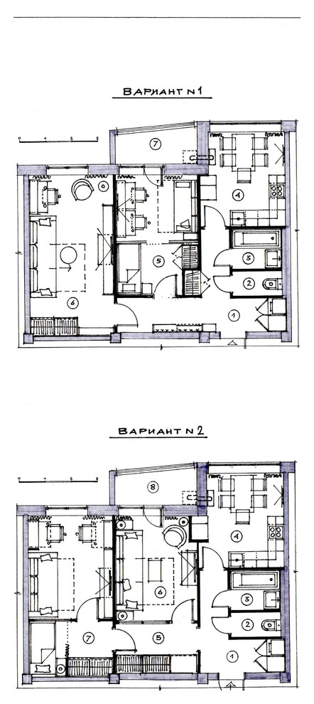 Семья с двумя разнополыми детьми в двухкомнатной квартире с котлом!