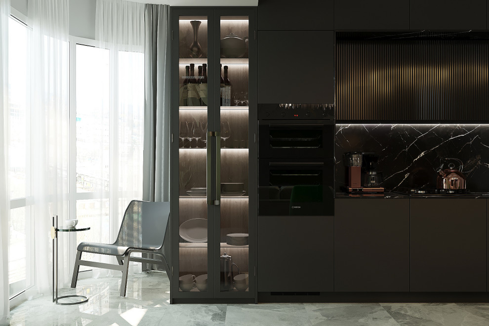 Двухуровневая квартира для молодой семьи