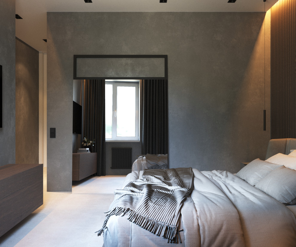 Современная квартира с видом на лес