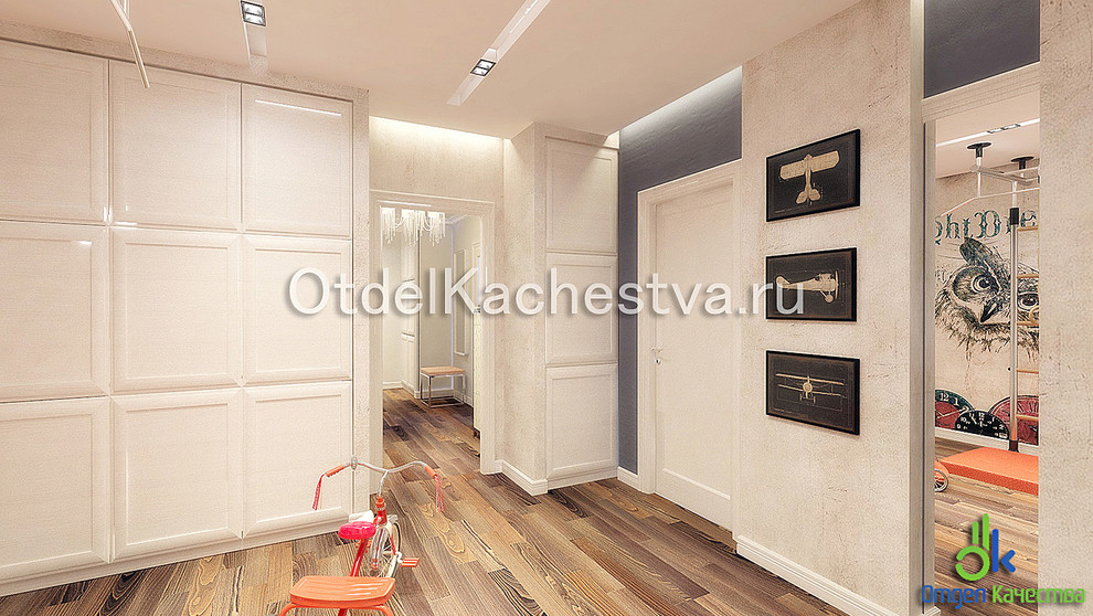 Работаем над проектом (продолжение2): дизайн 4-х комнатной квартиры в Петербурге