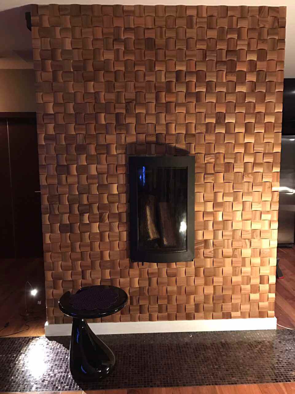 Обложка проекта: Деревянная мозаика из массива