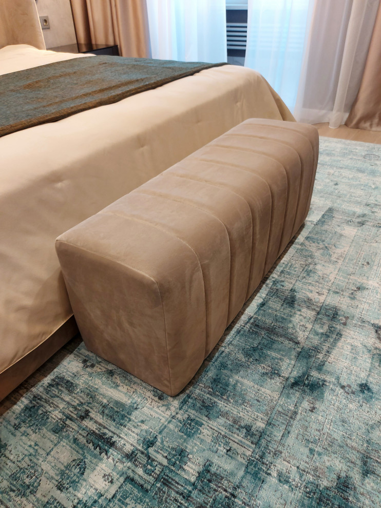 Спальня-гардеробная 32 кв.м. 2022 г. Фото.