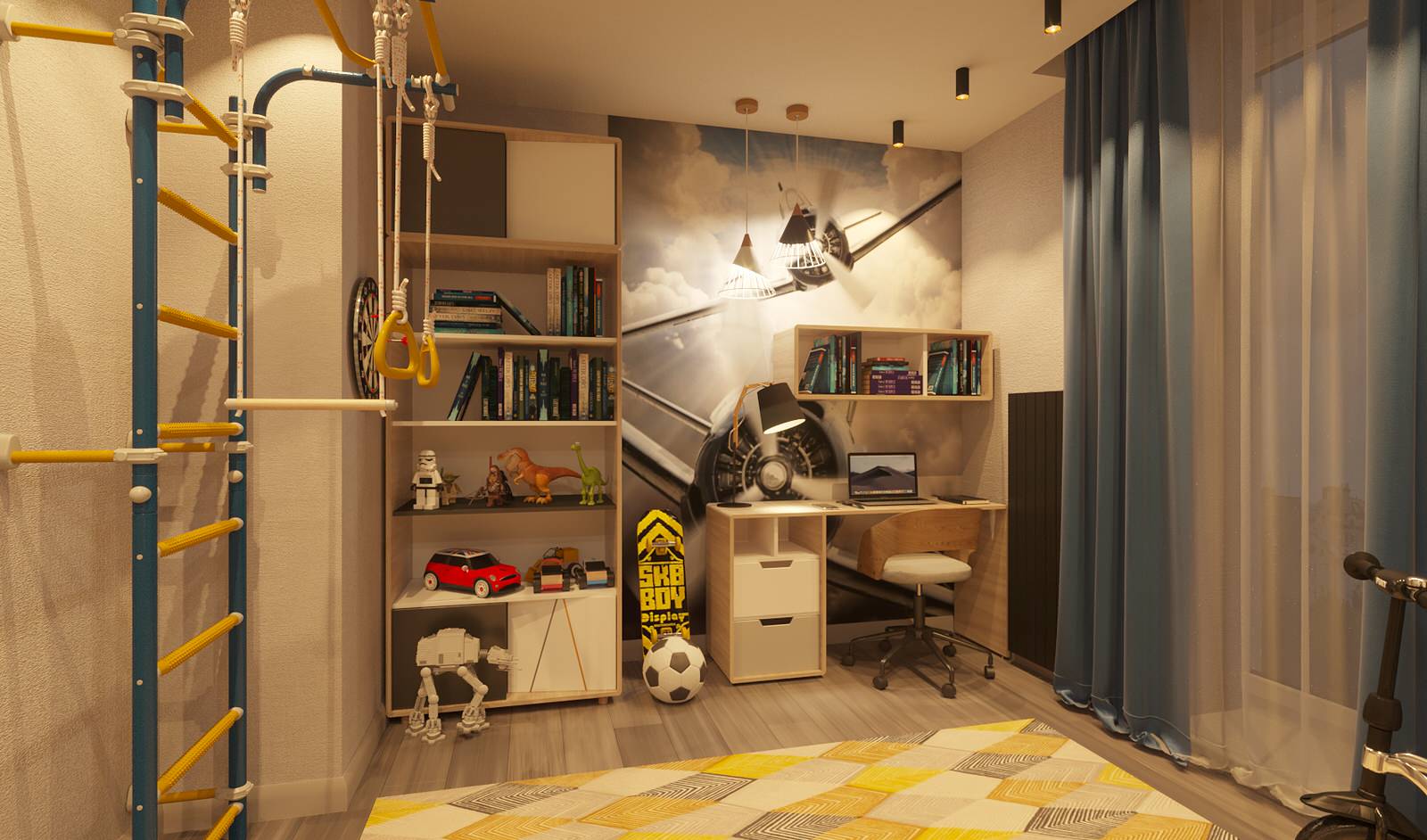 Тематическая детская для мальчика