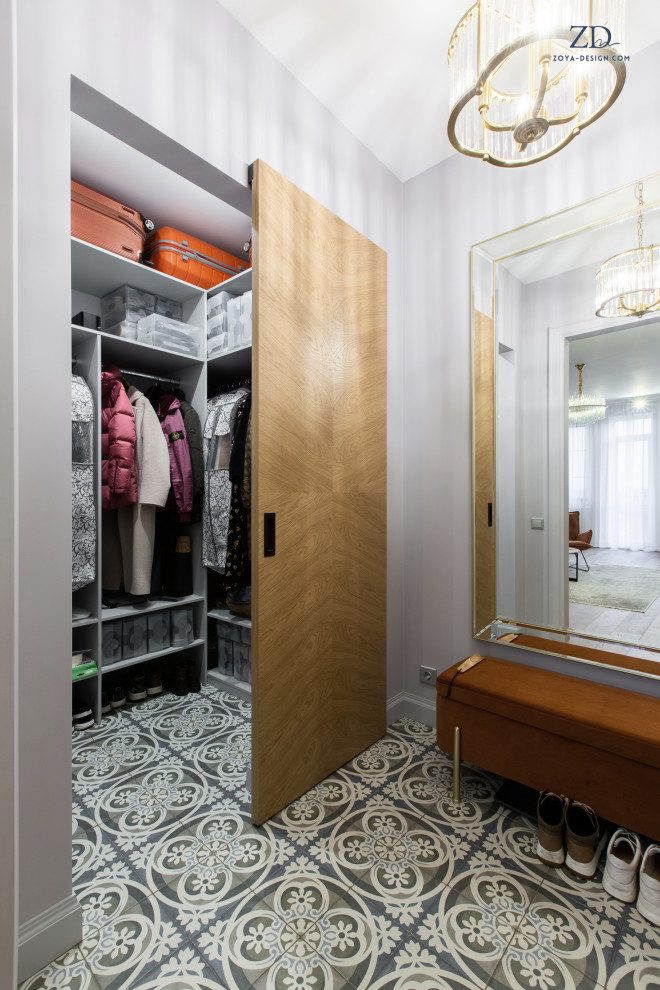 Цвет в интерьере, квартира в Куркино.