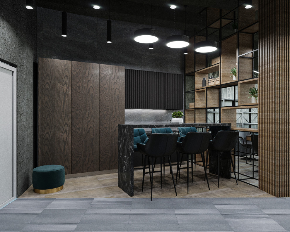 Дизайн проект офиса франчази Додо Пицца в Спб.