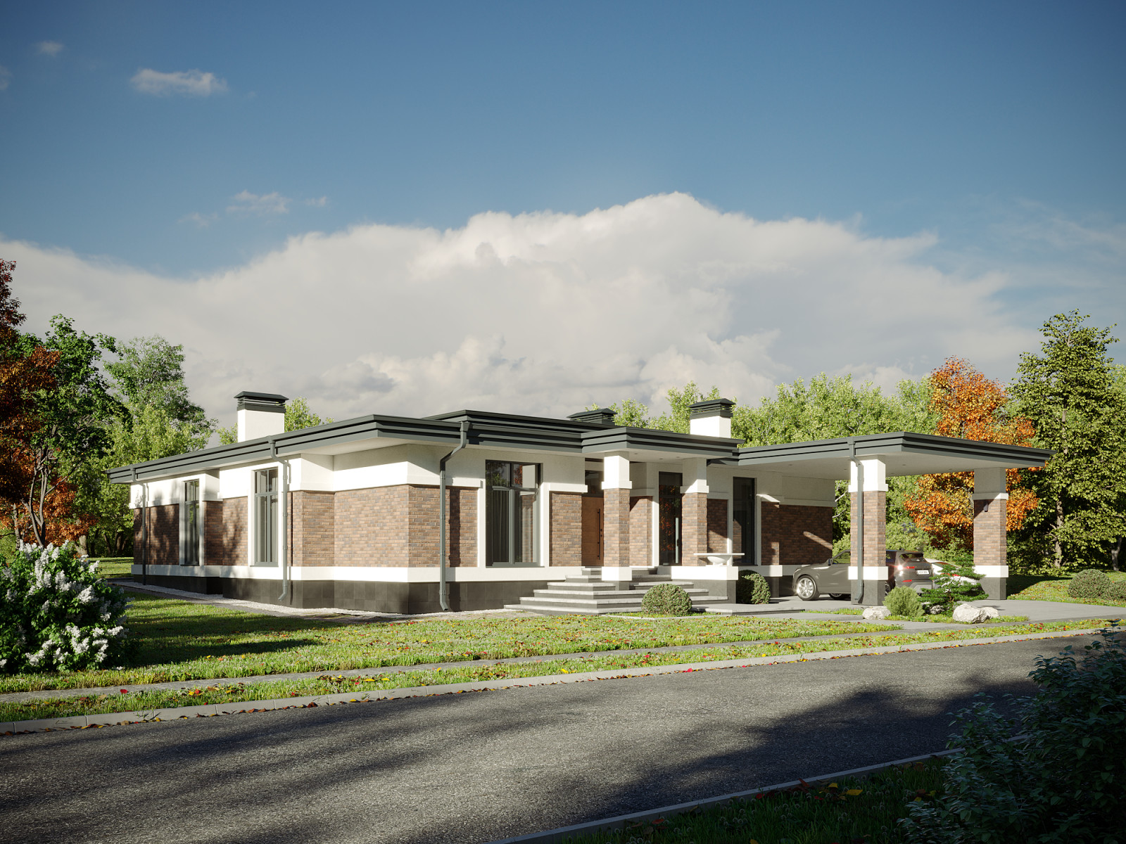 Жилой дом в КП "Яблони парк" г. Пенза