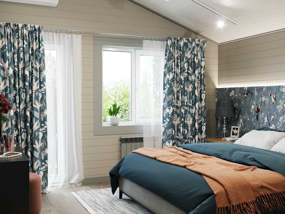 Большой, яркий дом для молодой семьи