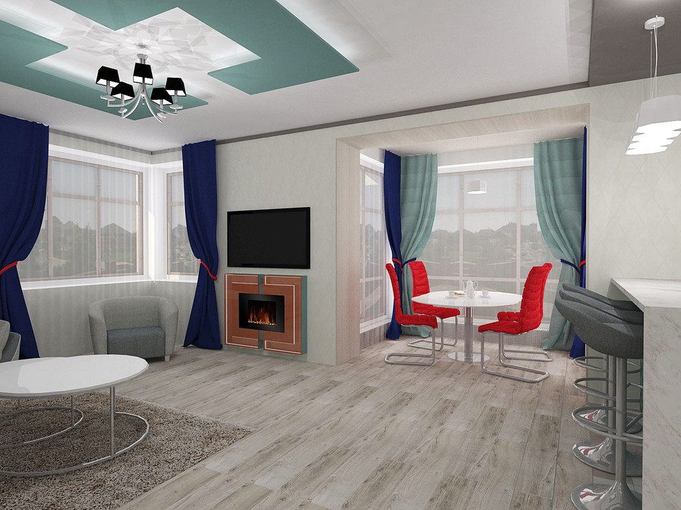 Кухня гостиная