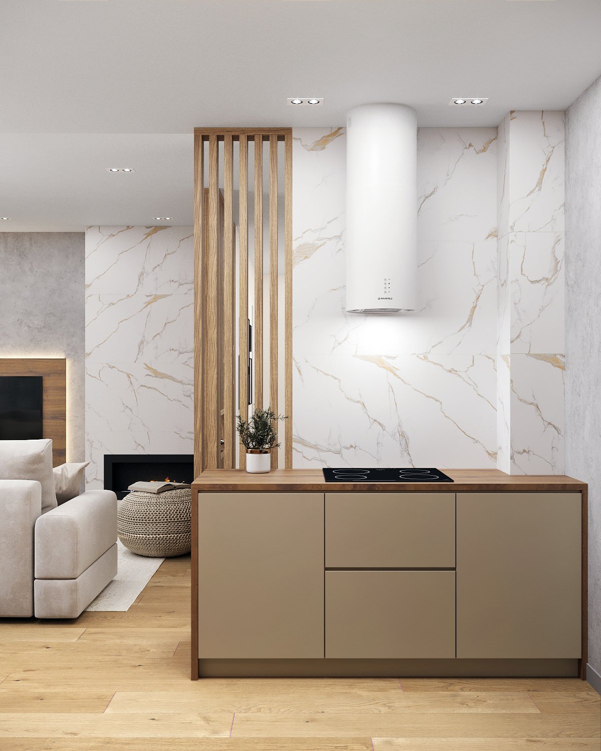 Современная квартира в ЖК "Флагман"