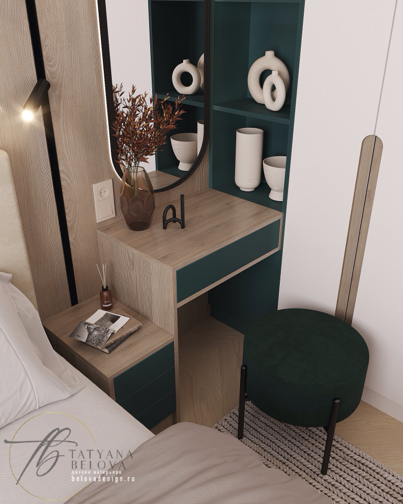 Современный стиль с элементами лофта, 80 м2